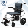 500W Dual Motor Foldable Electric Wheelchair | 17.5kg Lightweight & 17° Slope Climbing | A7003 Aviation Aluminum Frame with EABS Brake & ISO 7176 Certified