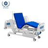 Professional Manual Three Crank Hospital Bed 200kg Capacity ABS Bed Boards PP Guardrails Medical Grade Casters
