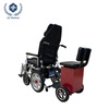 Elderly Electric Wheelchair 150kg Capacity 160 Degree Recline EABS Braking System 500W Dual Motor Foldable Medical Mobility Chair