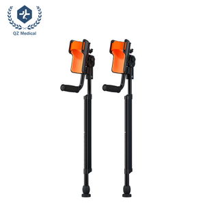 Premium Adjustable Elbow Crutch 6061 Aluminum Multi-Stage Support