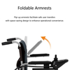 500W Dual Motor Foldable Electric Wheelchair | 17.5kg Lightweight & 17° Slope Climbing | A7003 Aviation Aluminum Frame with EABS Brake & ISO 7176 Certified