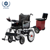 Elderly Electric Wheelchair 150kg Capacity 160 Degree Recline EABS Braking System 500W Dual Motor Foldable Medical Mobility Chair