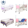 Pediatric Care Bed with Adjustable Backrest & Leg Lift Function 189×90×128cm
