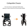 500W Dual Motor Foldable Electric Wheelchair | 17.5kg Lightweight & 17° Slope Climbing | A7003 Aviation Aluminum Frame with EABS Brake & ISO 7176 Certified