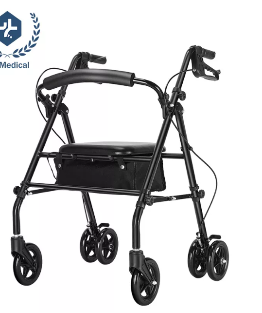 Wheel Rollator with Dual Brakes