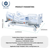 Electric Five Function Hospital Bed 250kg Capacity X-Ray Translucent Back Plate Built-in Weighing System 430-720mm Height Adjustment CE Certified Medical Bed