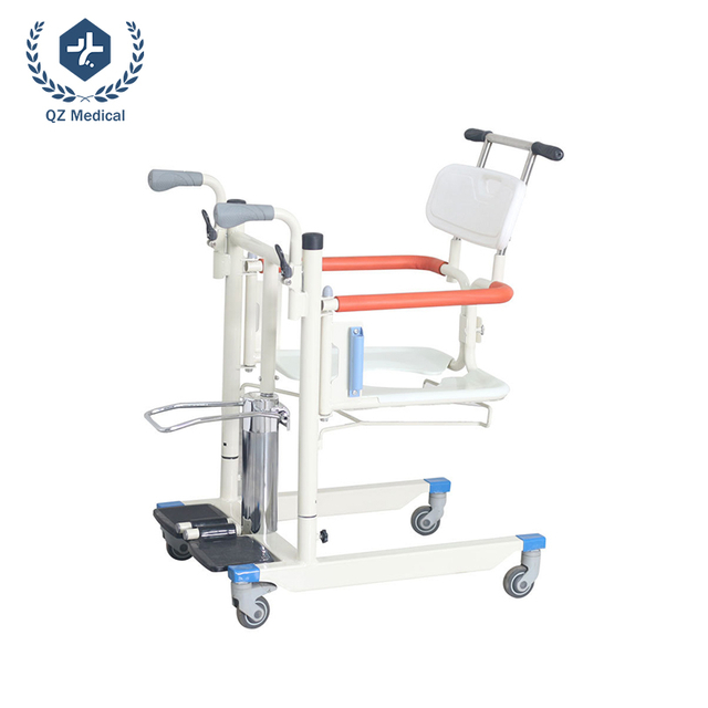 Multi-Functional Electric Lift Transfer Device 180° Backrest Opening Integrated Toileting
