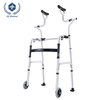 Underarm Support Walker Flip Seat 360lbs Lightweight Aluminum