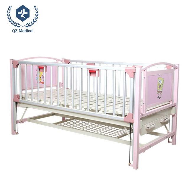 Pediatric Care Bed with Soft-Rise Guardrails 188×93cm