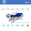 5-Motor Electric Hospital Bed with Silent Casters & Adjustable Positions (ISO Certified) - 225cm ICU/Homecare Medical Bed with Trendelenburg & Standing Assist