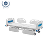 Professional Manual Three Crank Hospital Bed 200kg Capacity ABS Bed Boards PP Guardrails Medical Grade Casters