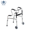 Product Title: Aluminum Alloy Walker with Dual-Mode Support And 6-Step Height Adjustment (98 Characters)