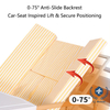 5-Function Manual Hospital Bed with Anti-Slide Backrest & Trendelenburg Positioning - 45° Turnover Assist, Detachable Bedpan & Silent Casters for Elderly/Paralyzed Patient Care