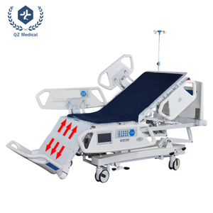 8-Function ICU Bed | Heavy-Duty Electric Medical Bed for Critical Care & Post-Surgery Recovery | ISO 13485 Certified | Hospital & Home Use | Silent Motor & 340kg Load Capacity | CPR Emergency Response