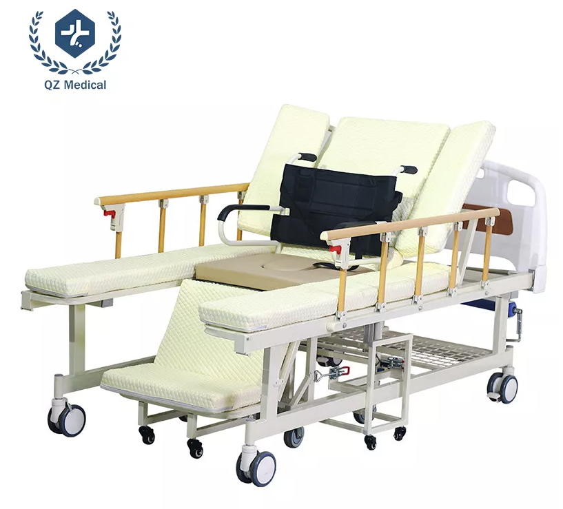 Anti-Rollover Wheelchair Convertible Bed