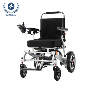 Foldable Electric Wheelchair with Quad Safety System - Remote Control Recline, Airline-Approved & EABS Brakes, 24V Lithium Battery W/ 6 Protections, 250KG Capacity (74x62x35cm Folded)​​