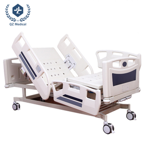 Manual Double-Crank Nursing Bed with 75° Backrest & 20° Leg Lift - 800lbs Heavy-Duty Frame, Full-wrap Angle Indicator Guardrails & Gas-Spring Lift (195x90cm)
