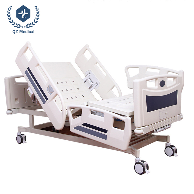 Manual Double-Crank Nursing Bed with 75° Backrest & 20° Leg Lift - 800lbs Heavy-Duty Frame, Full-wrap Angle Indicator Guardrails & Gas-Spring Lift (195x90cm)