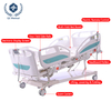 Electric Eight-Function Nursing Bed Multi-Angled Panels Electronic Display