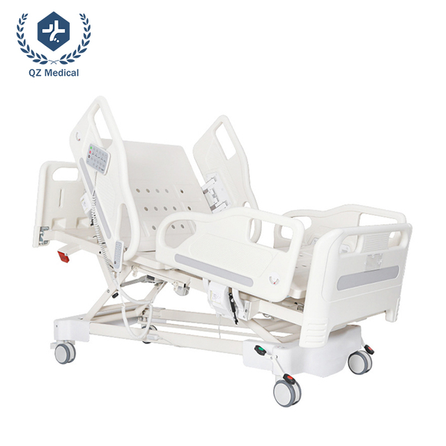 Premium Five-Function Electric Nursing Bed Four-Piece ABS Guardrails 250kg Capacity