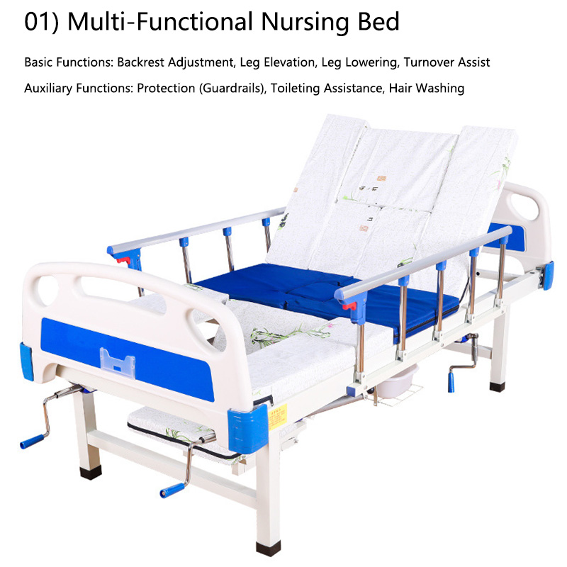 Multi-Functional Nursing Bed