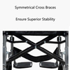 180kg Manual Dual-Crank Nursing Bed with Foldable Aluminum Guardrails | 65kg Lightweight Spray-Coated Steel Frame & Retractable IV Pole for Hospitals/Homecare