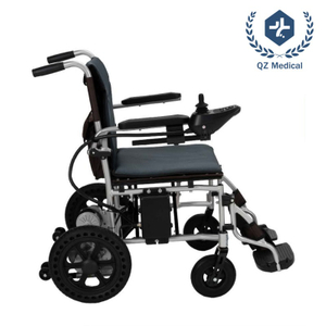 500W Dual Motor Foldable Electric Wheelchair | 17.5kg Lightweight & 17° Slope Climbing | A7003 Aviation Aluminum Frame with EABS Brake & ISO 7176 Certified