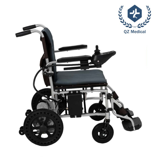 500W Dual Motor Foldable Electric Wheelchair | 17.5kg Lightweight & 17° Slope Climbing | A7003 Aviation Aluminum Frame with EABS Brake & ISO 7176 Certified