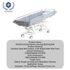 Multi-Functional Nursing Bathing Bed with Height Adjustment, Waterproof Mattress & Drainage System