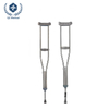 Adjustable Aluminum Underarm Crutch with Double Extruded Center Tube