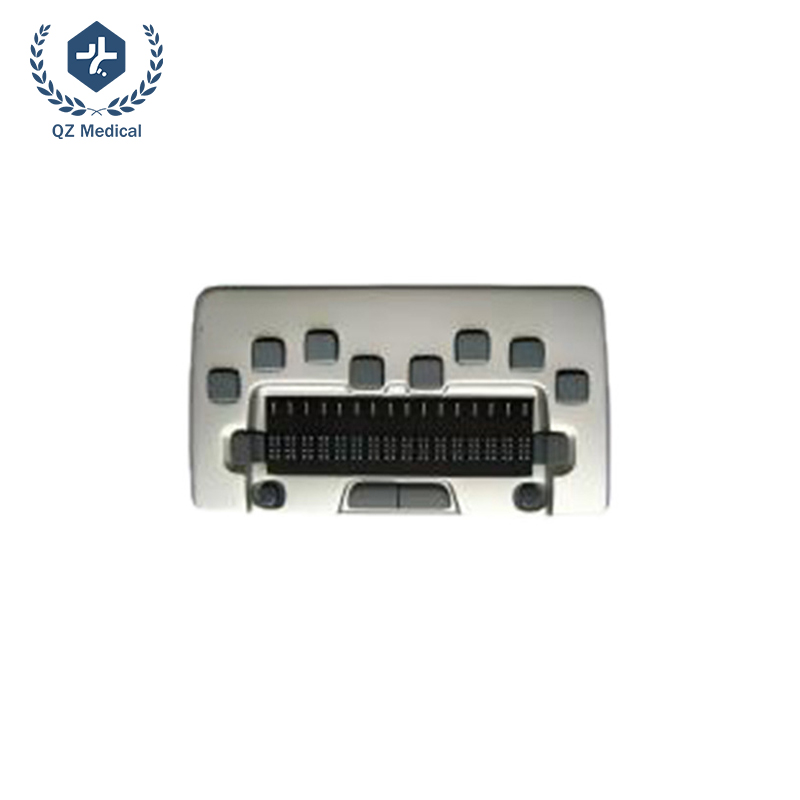 Portable 16-Cell Braille Notetaker with Bluetooth and USB Connectivity