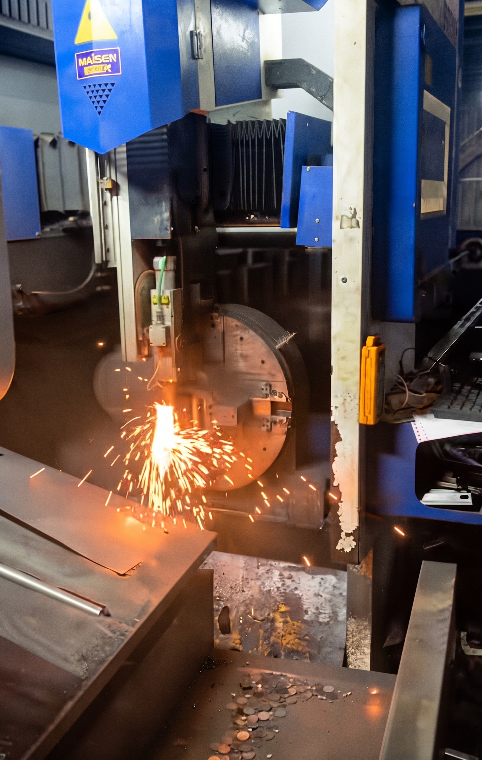 Automated robotic welding of heavy-duty cold-rolled steel hospital bed chassis